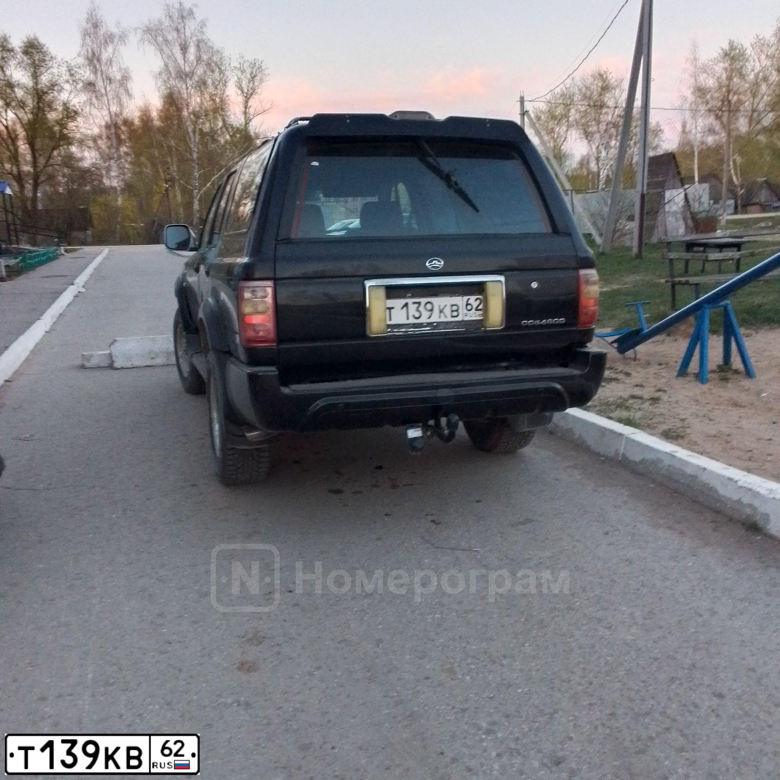 Фото автомобиля ГРЕЙТ ВОЛЛ CC 6460 DY, 2005 — госномер О121РМ62. Цвет: ЧЕРНЫЙ