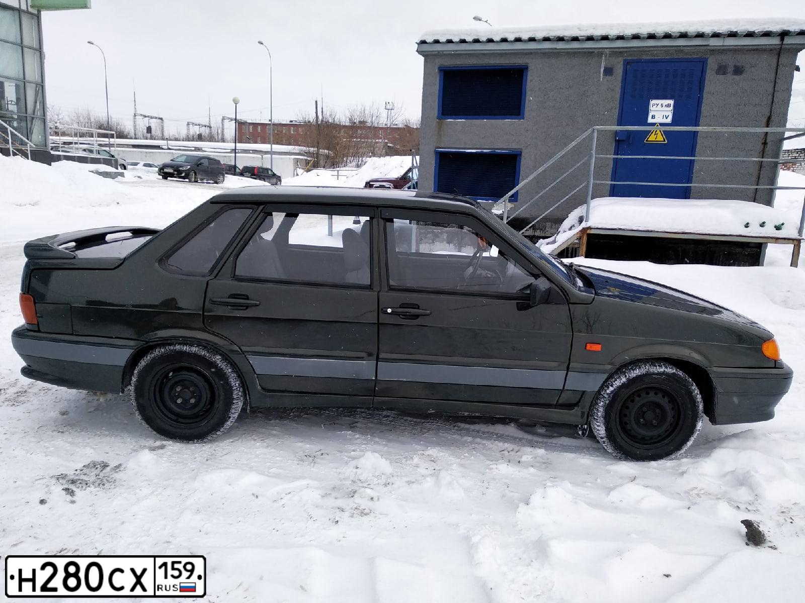 Фото автомобиля LADA 2115 SAMARA, 2006 — госномер О433МН159. Цвет: ЗЕЛЕНЫЙ И ОТТЕНКИ
