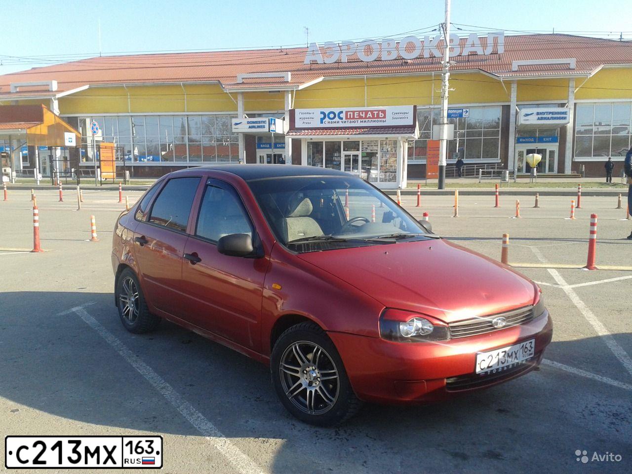 Фото автомобиля LADA 1118 KALINA, 2006 — госномер С213МХ163. Цвет: СЕРЕБРИСТО-КРАСНЫЙ