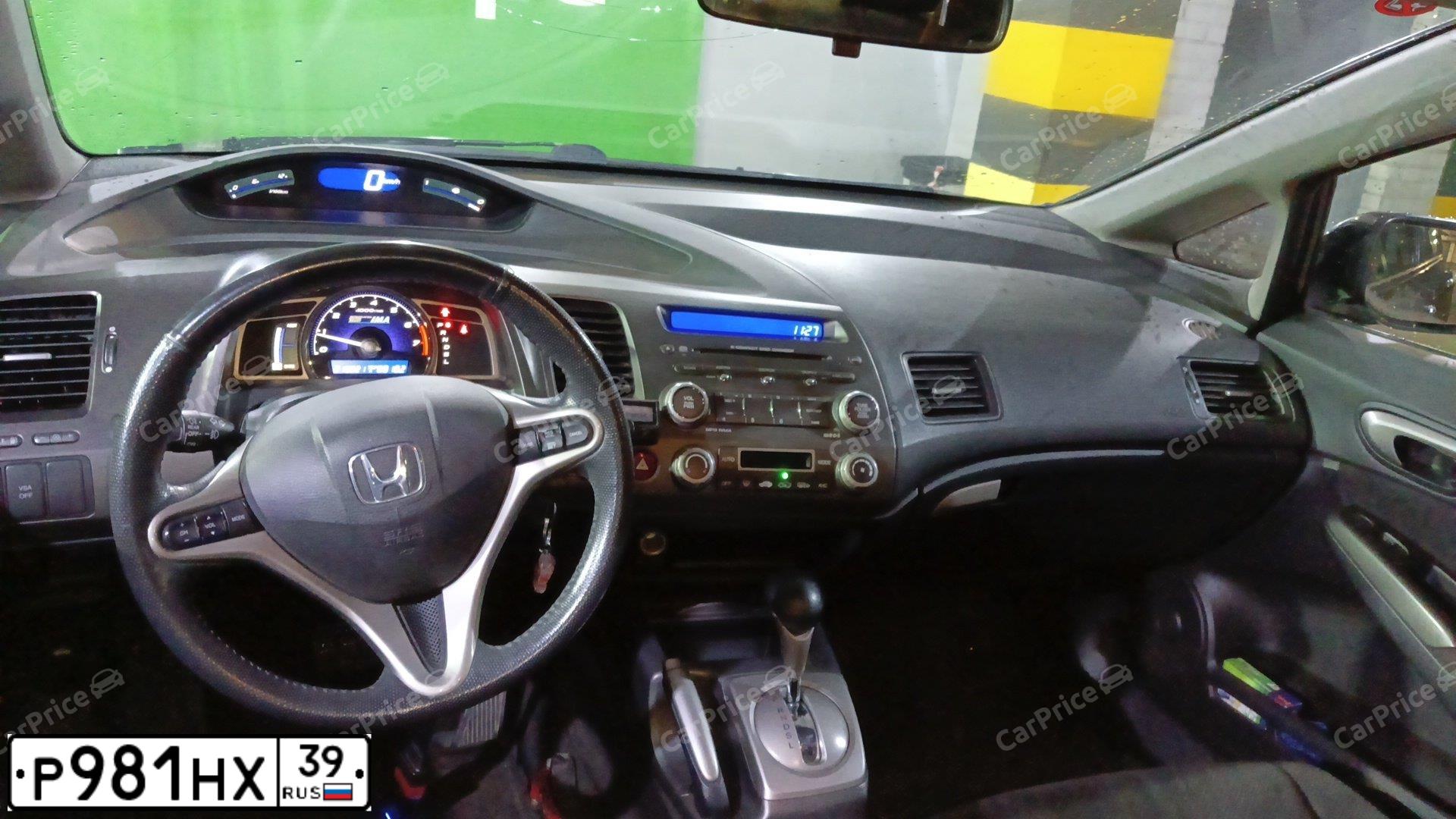 Фото автомобиля HONDA CIVIC, 2010 — госномер Н218АН13