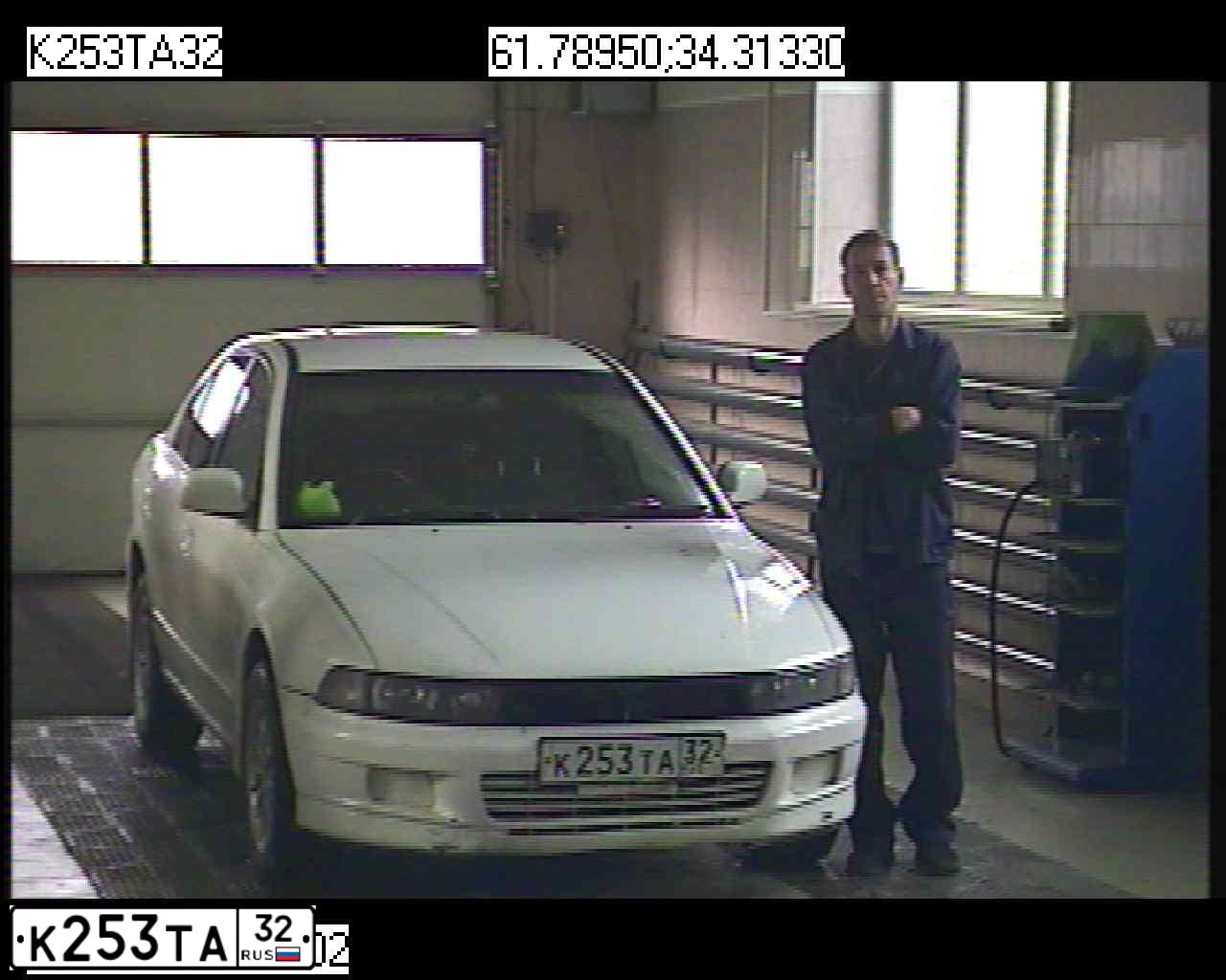 Фото автомобиля MITSUBISHI GALANT, 1998 — госномер О324АА10