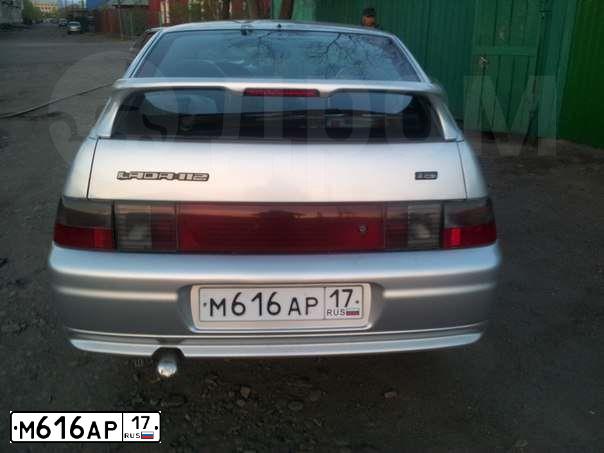 Фото автомобиля LADA 2112, 2007 — госномер Е522ВС17. Цвет: СЕРЕБРИСТЫЙ