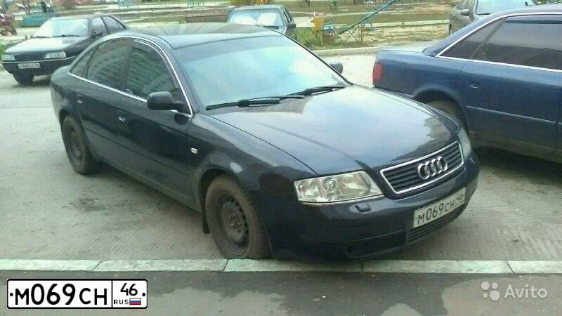 Фото автомобиля AUDI A6, 2000 — госномер Е787КУ46. Цвет: синий(перламутр-синий)