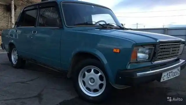 Фото автомобиля LADA 2107, 2004 — госномер В666СО21. Цвет: СЕРО-СИНИЙ