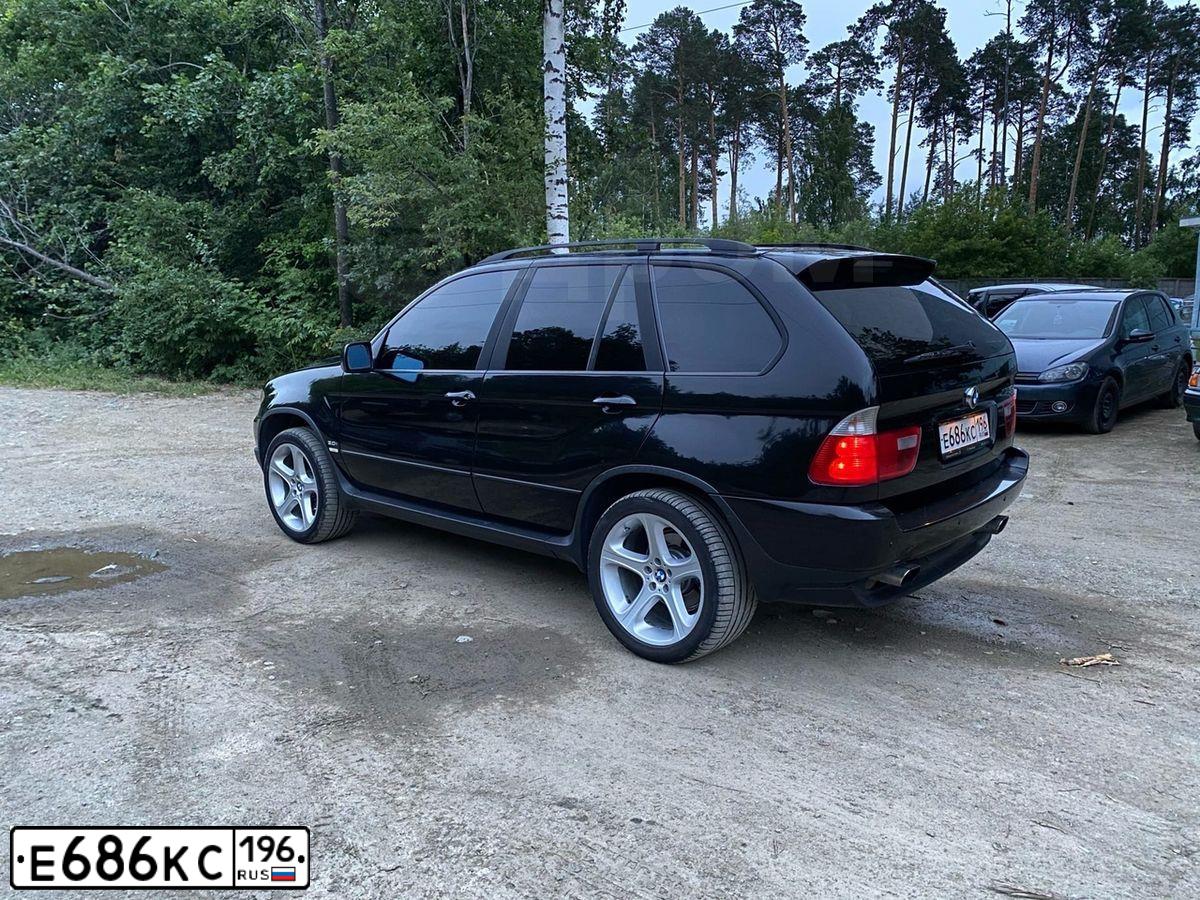 Фото автомобиля BMW X5, 2003 — госномер С999ММ18. Цвет: ЧЕРНЫЙ