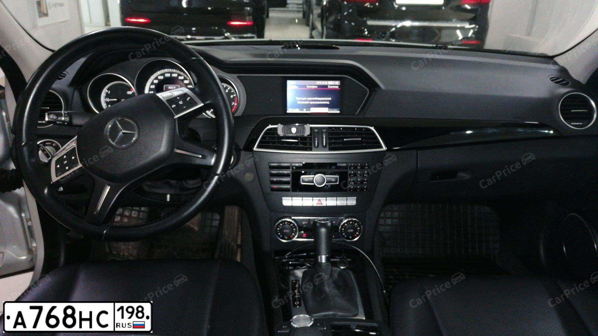 Фото автомобиля MERCEDES-BENZ C-CLASS, 2012 — госномер О522КТ716