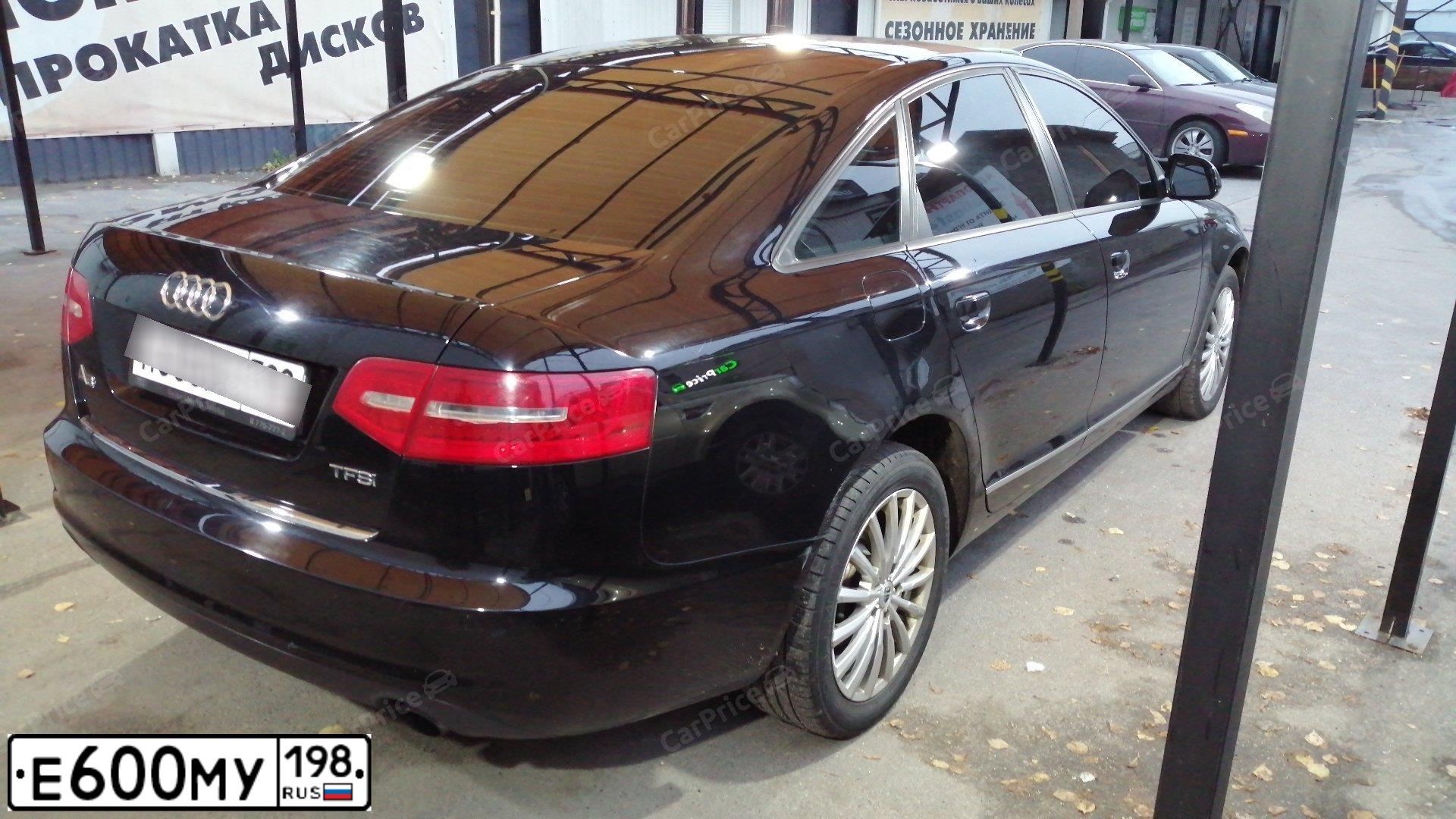 Фото автомобиля AUDI A6, 2010 — госномер К932МР147. Цвет: ЧЕРНЫЙ