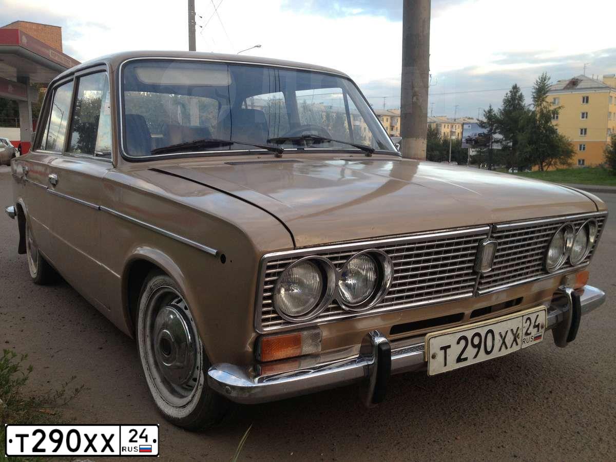 Фото автомобиля LADA 2103, 1983 — госномер В169МР124. Цвет: БЕЖЕВЫЙ