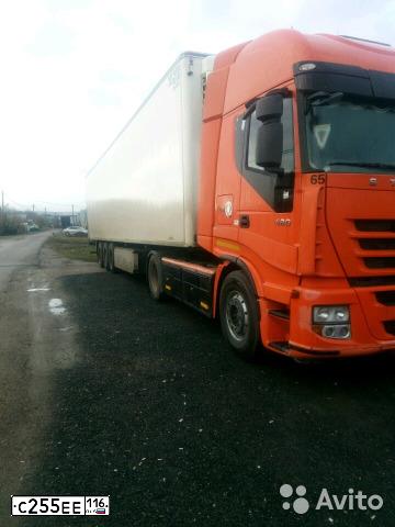 Фото автомобиля IVECO STRALIS, 2007 — госномер В968ХК164. Цвет: Оранжевый