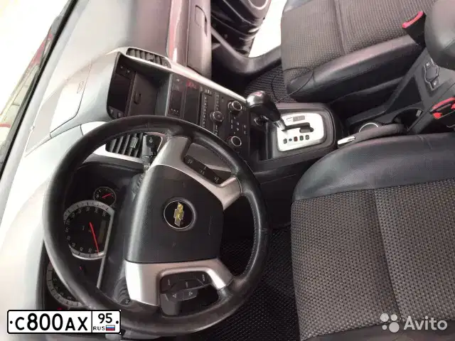 Фото автомобиля CHEVROLET CAPTIVA, 2009 — госномер В757УВ95. Цвет: ЧЕРНЫЙ