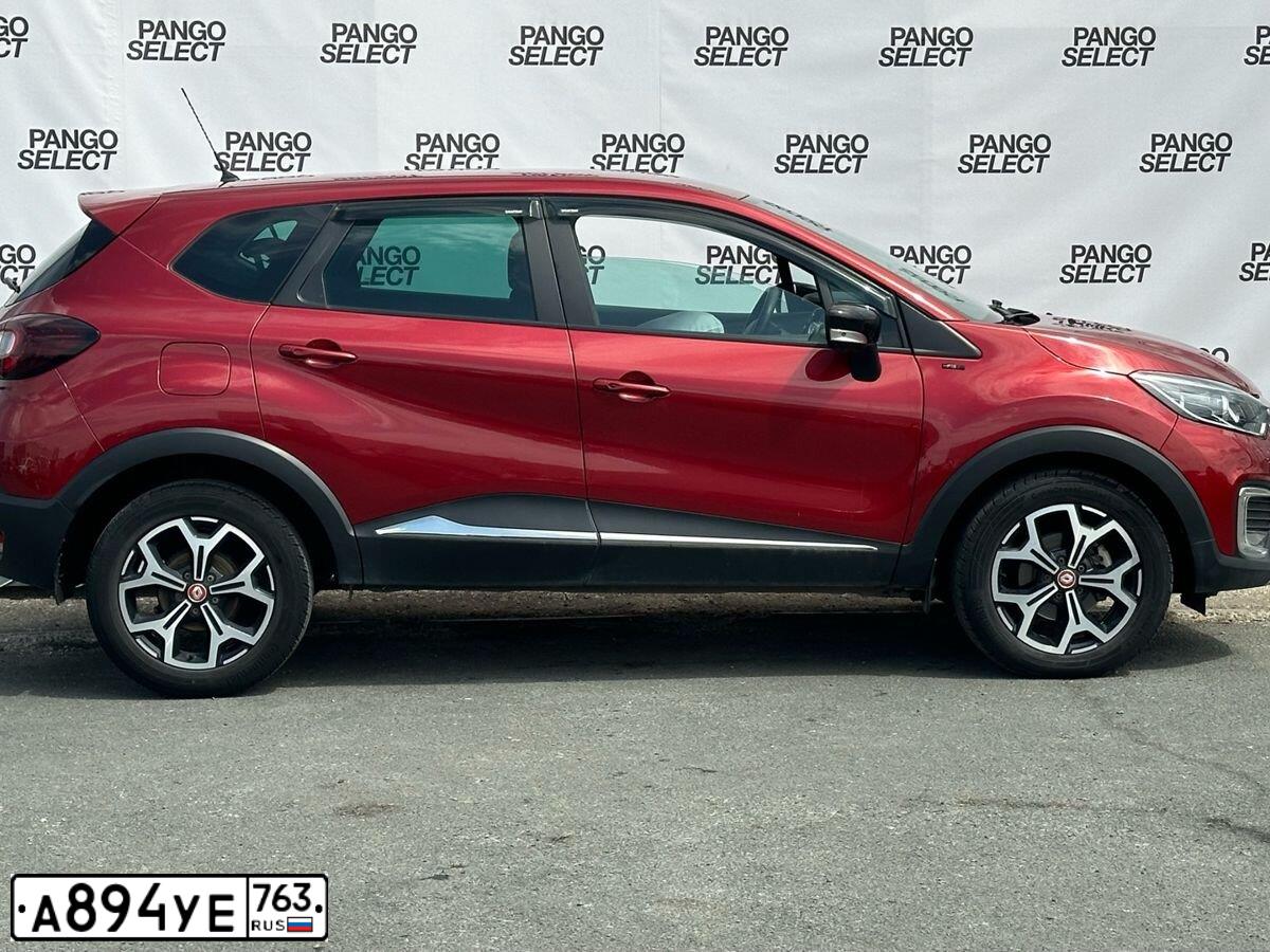 Фото автомобиля RENAULT KAPTUR, 2019 — госномер А894УЕ763. Цвет: КРАСНЫЙ