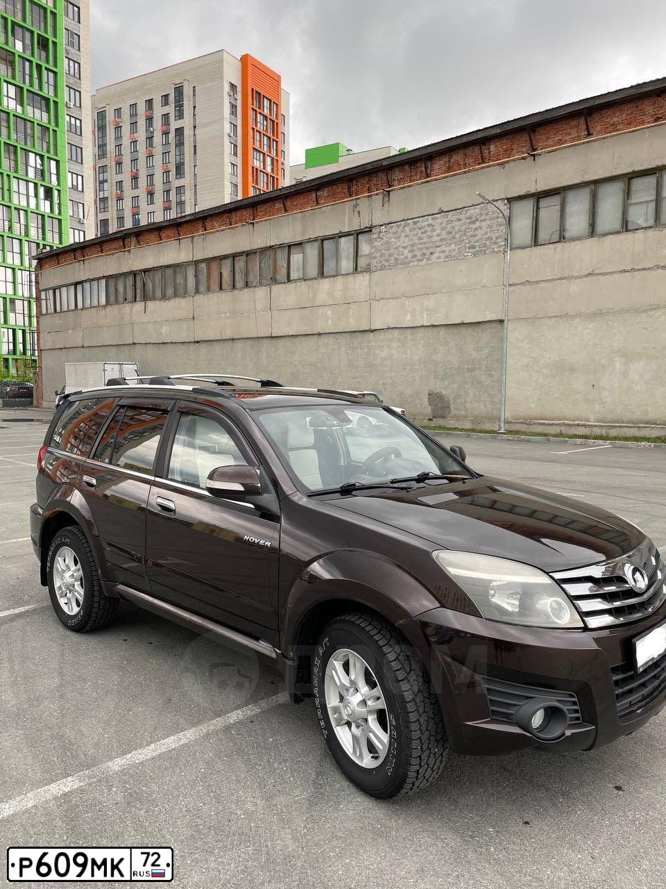 Фото автомобиля GREAT WALL HOVER, 2014 — госномер А143АХ155. Цвет: ОРЕХОВЫЙ