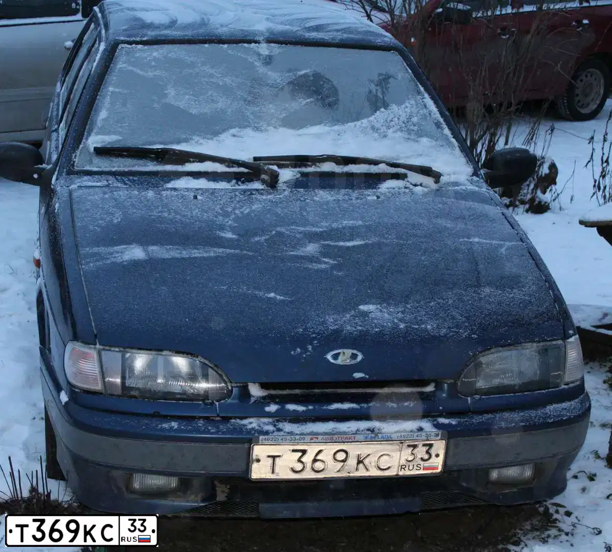 Фото автомобиля LADA 2115 SAMARA, 2005 — госномер У497КС07. Цвет: Серебристо-темно-синий