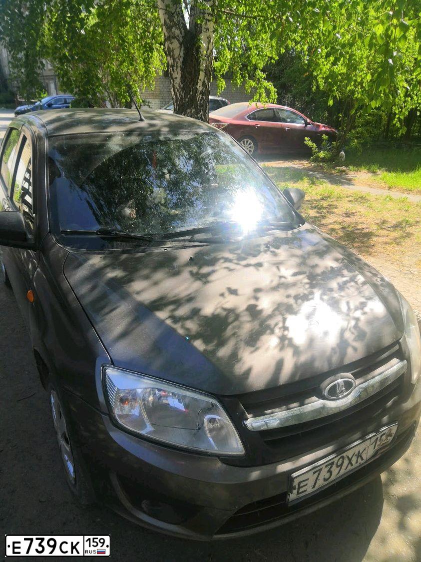 Фото автомобиля MITSUBISHI LANCER, 2008 — госномер А468МТ18. Цвет: Красный
