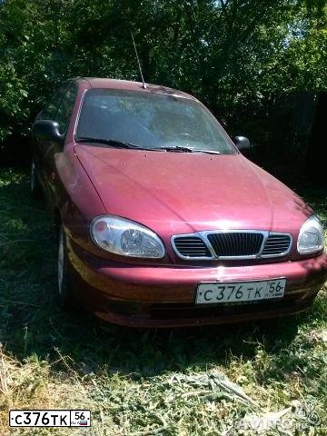Фото автомобиля ZAZ CHANCE, 2011 — госномер К055АК763. Цвет: Красный
