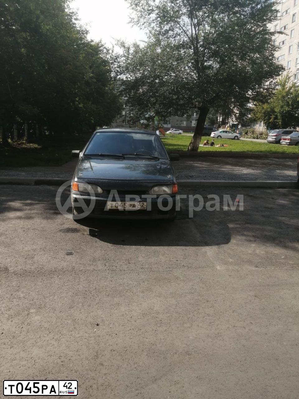 Фото автомобиля LADA 2115 SAMARA, 2006 — госномер Т045РА42. Цвет: ЗОЛОТИСТЫЙ ТЕМНО ЗЕЛЕНЫЙ