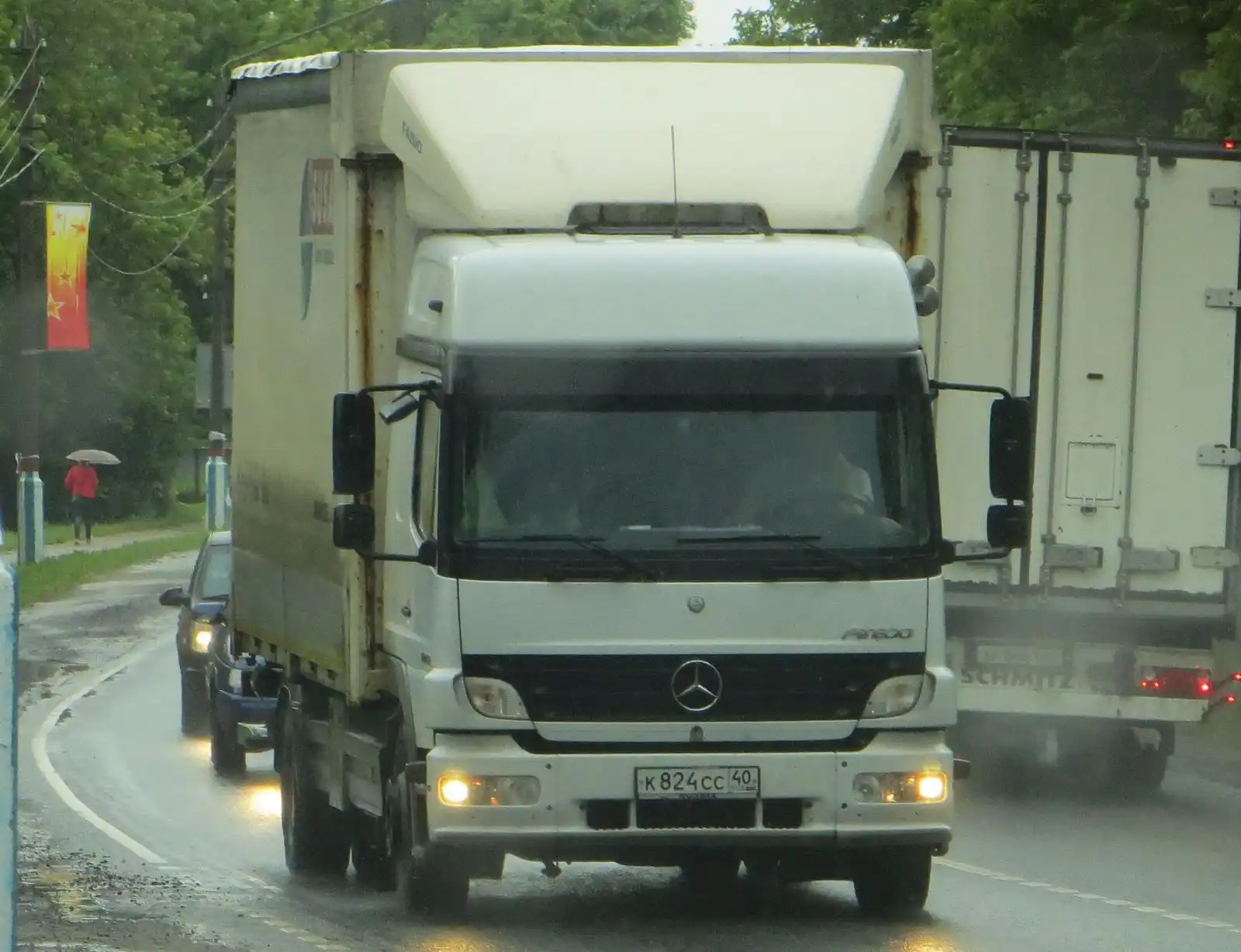 Фото автомобиля MERCEDES-BENZ ATEGO, 2005 — госномер У734ТК57