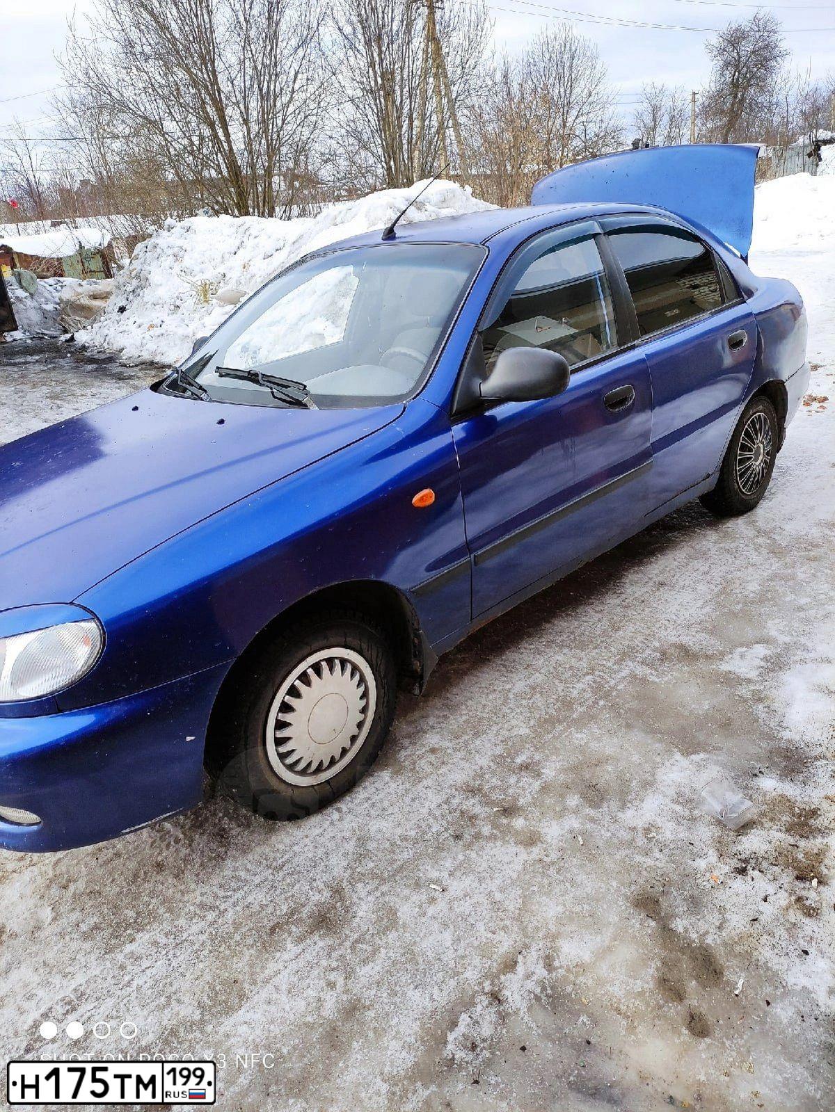 Фото автомобиля ZAZ SENS, 2009 — госномер У951СУ790. Цвет: синий