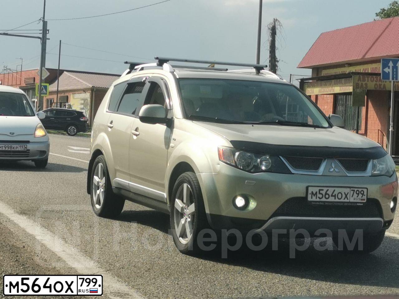 Фото автомобиля MITSUBISHI OUTLANDER, 2008 — госномер М705УМ21