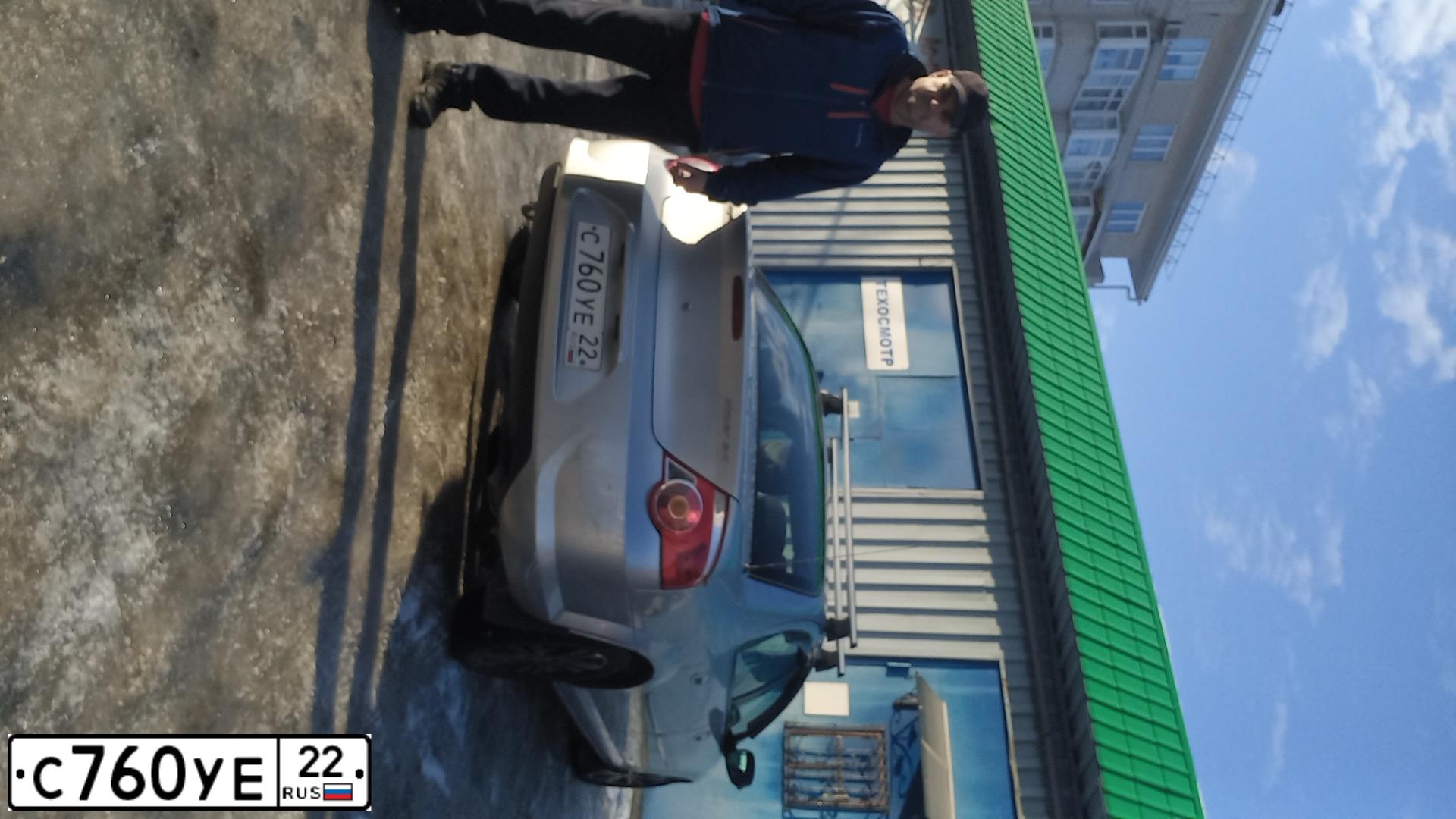 Фото автомобиля GAZ WOLGA SIBER, 2010 — госномер С760УЕ22. Цвет: СЕРЕБРИСТЫЙ