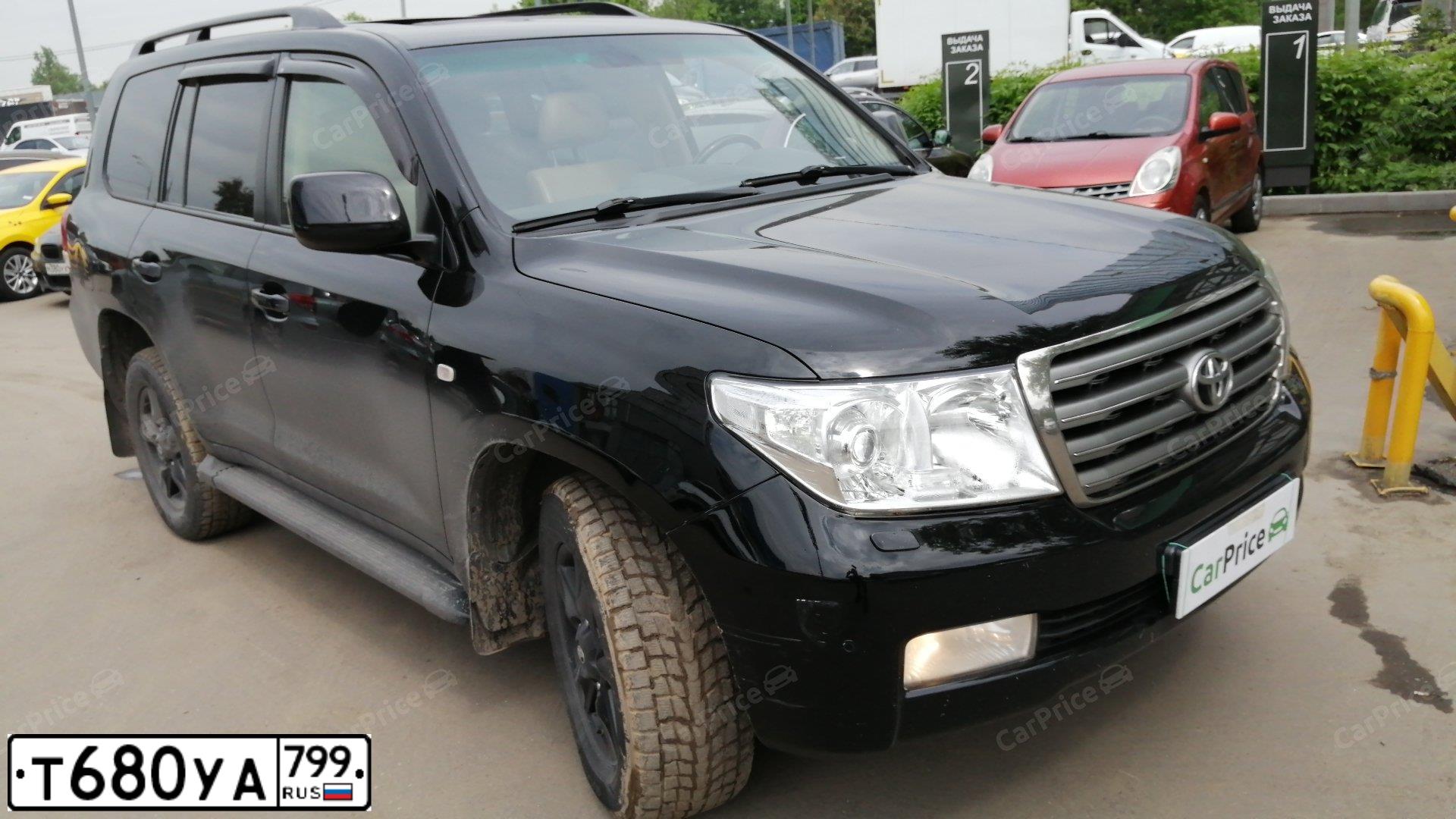 Фото автомобиля TOYOTA LANDCRUISER 200, 2011 — госномер О022СА178. Цвет: ЧЕРНЫЙ