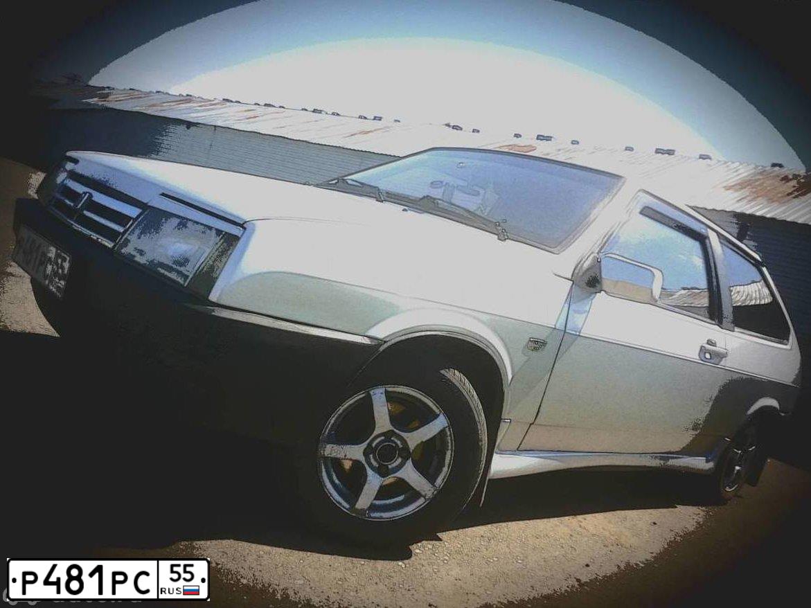 Фото автомобиля LADA 2108, 2002 — госномер В771НТ155. Цвет: СВЕТЛО-СЕРЕБРИСТЫЙ МЕТАЛЛ