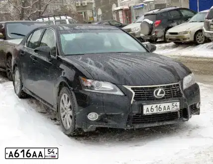 Фото автомобиля GAZ Z 3307, 1993 — госномер К461ХС154. Цвет: голубой