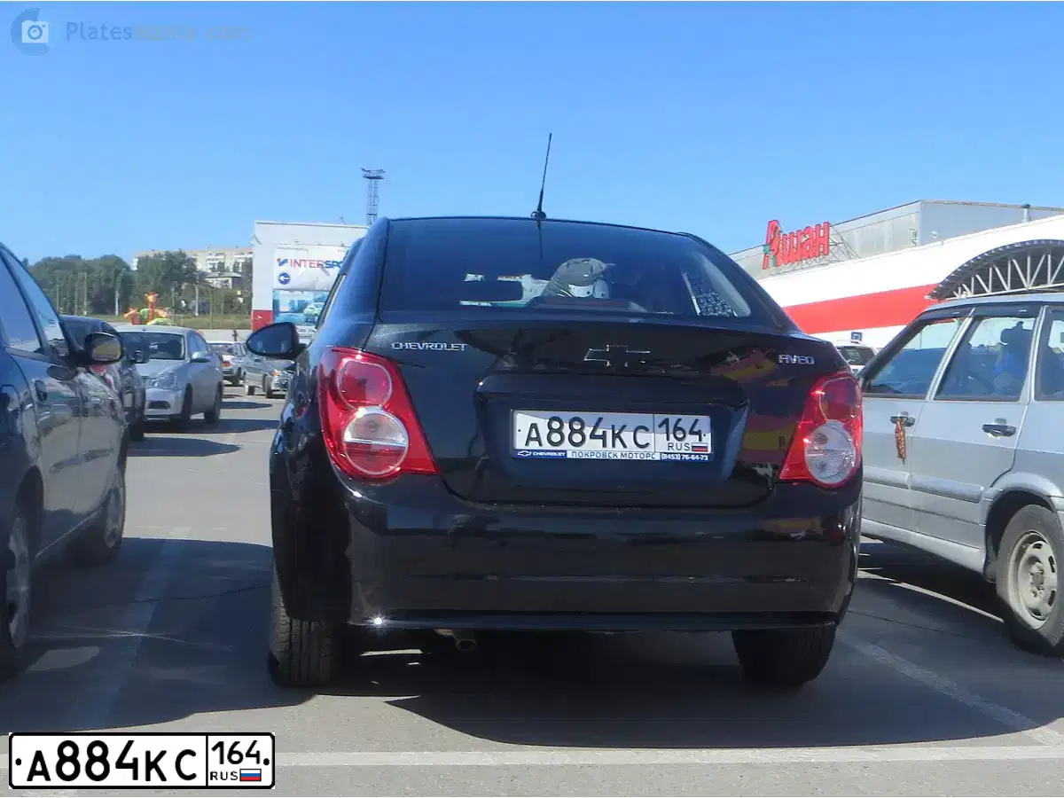 Фото автомобиля CHEVROLET AVEO, 2014 — госномер М147ТВ164