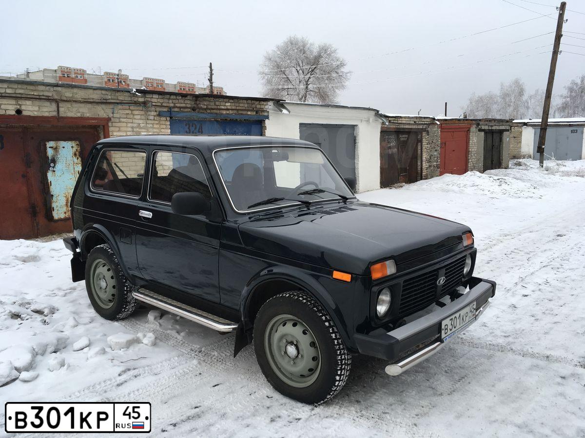 Фото автомобиля LADA 2121 NIVA, 2012 — госномер В301КР45. Цвет: ТЕМНО-ЗЕЛЕНЫЙ