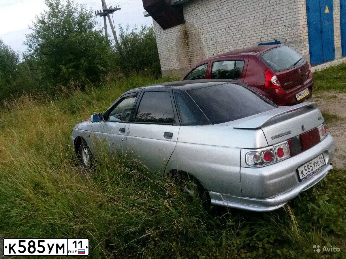 Фото автомобиля LADA 2110 LADA, 2001 — госномер О759АМ29. Цвет: СЕРЕБРИСТЫЙ