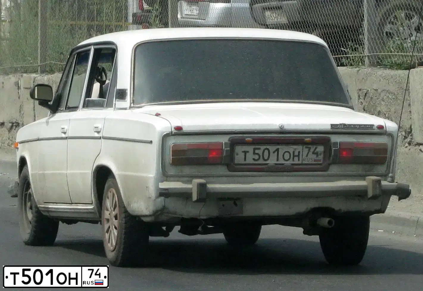 Фото автомобиля LADA 2106, 1995 — госномер В975АС45. Цвет: БЕЛЫЙ