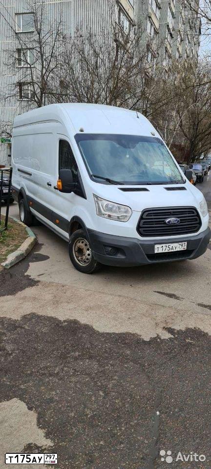 Фото автомобиля FORD TRANSIT, 2015 — госномер Р755СС40. Цвет: Белый