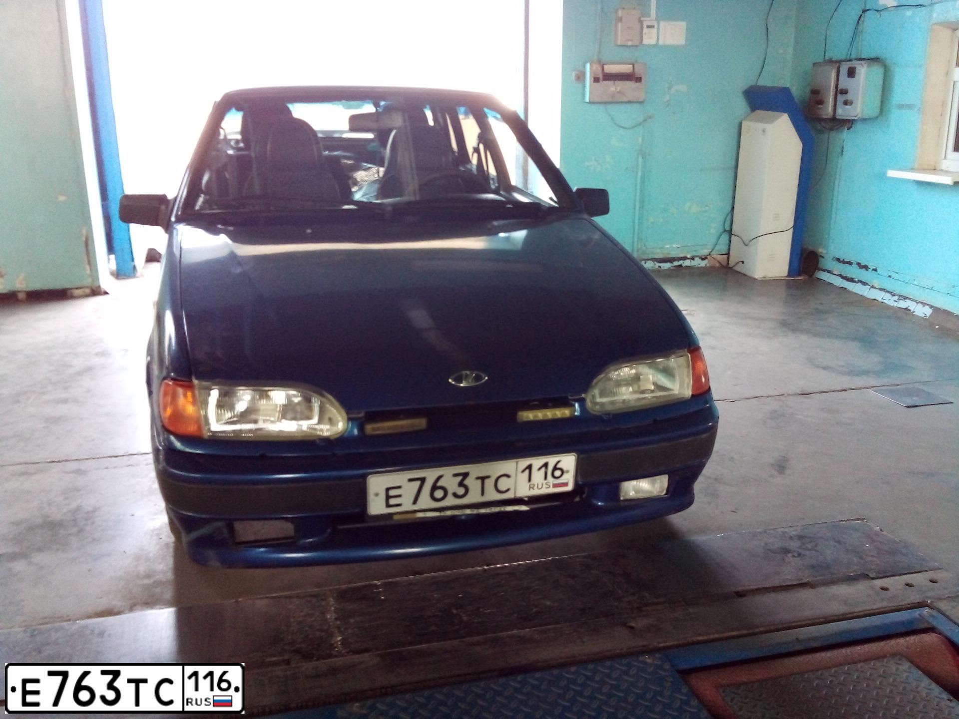 Фото автомобиля LADA 2115 SAMARA, 2003 — госномер Е763ТС116. Цвет: СЕРЕБРИСТЫЙ ЯРКО-СИНИЙ