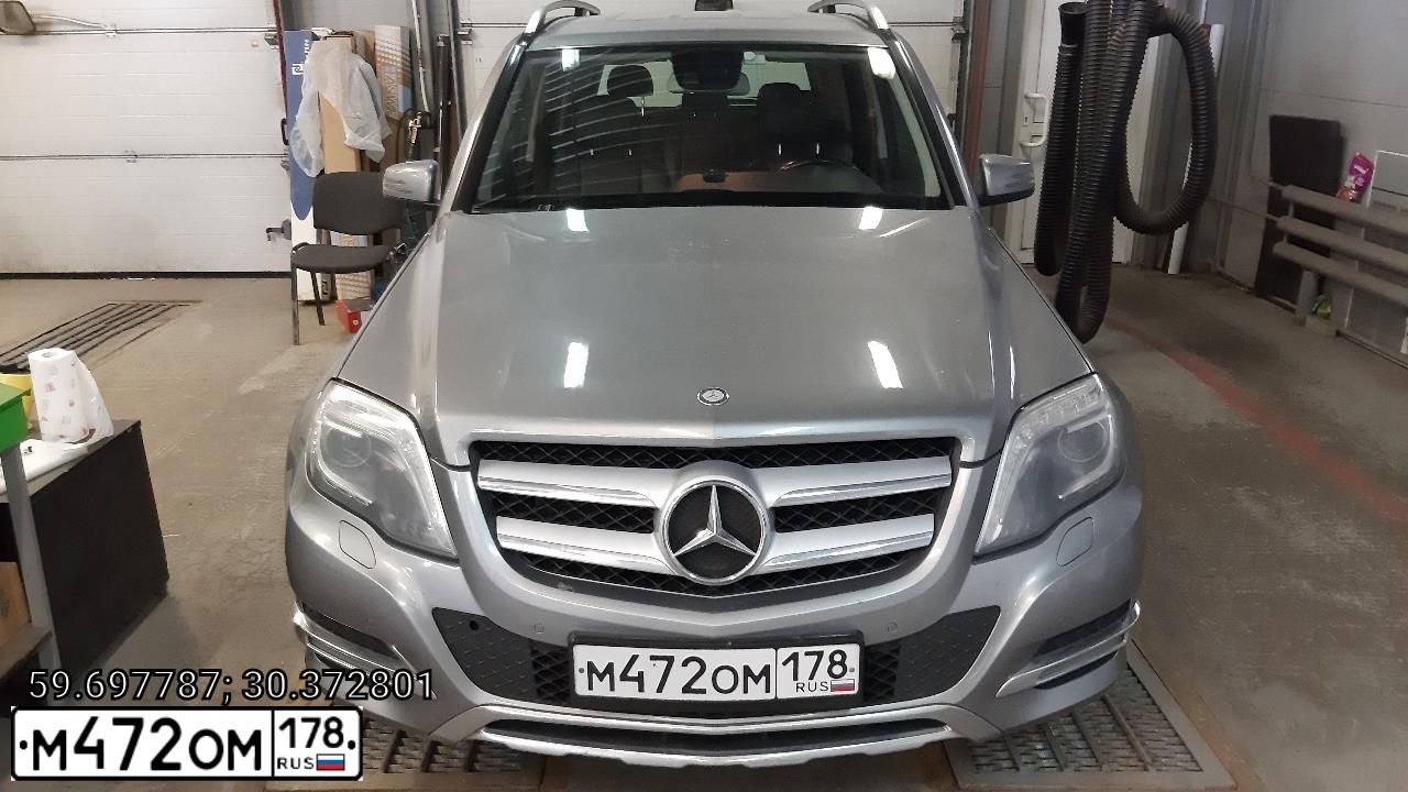 Фото автомобиля MERCEDES-BENZ GLK220, 2011 — госномер У002УМ790