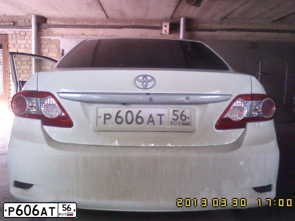 Фото автомобиля MAZDA 3, 2008 — госномер У044РУ56. Цвет: ЧЕРНЫЙ