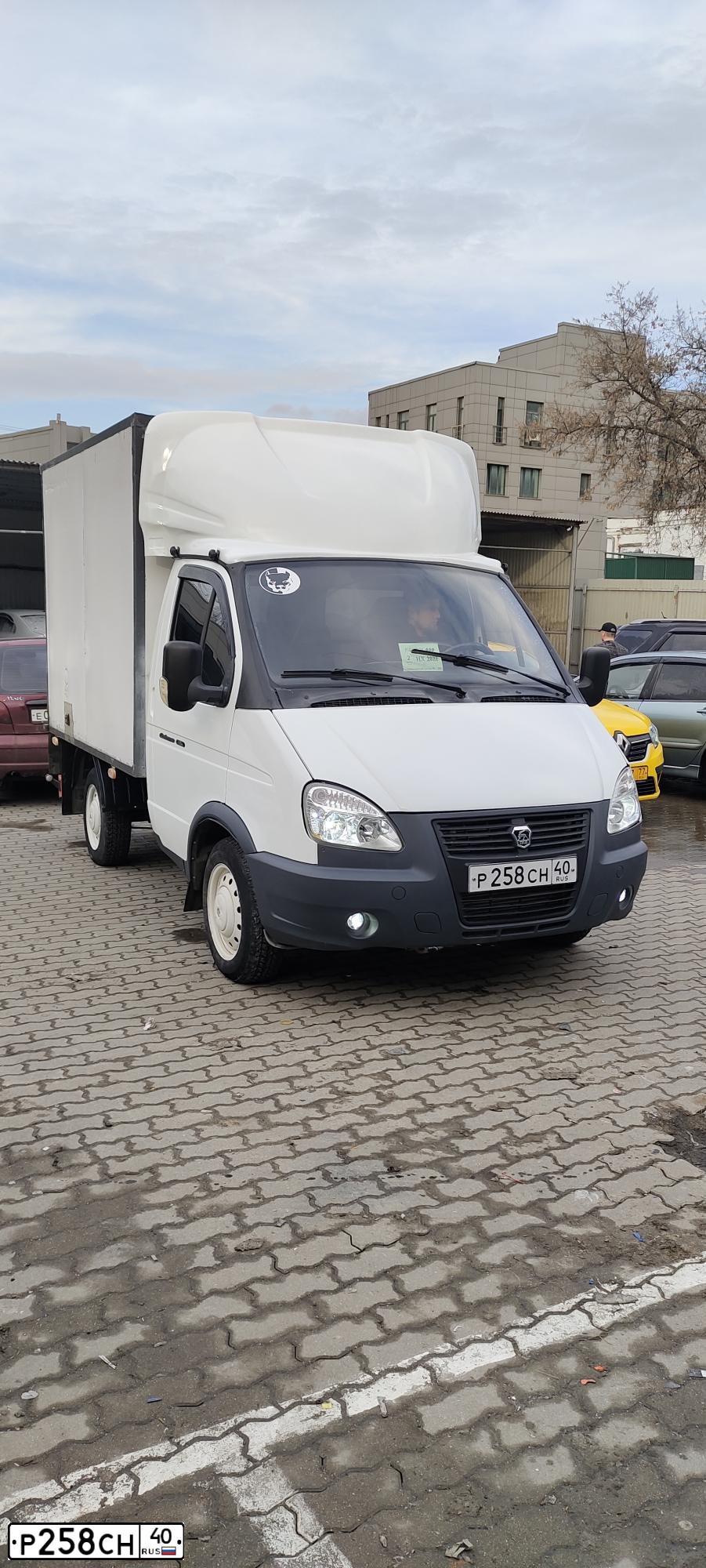 Фото автомобиля GAZ 3302 EL, 2014 — госномер Р180МХ777. Цвет: Белый