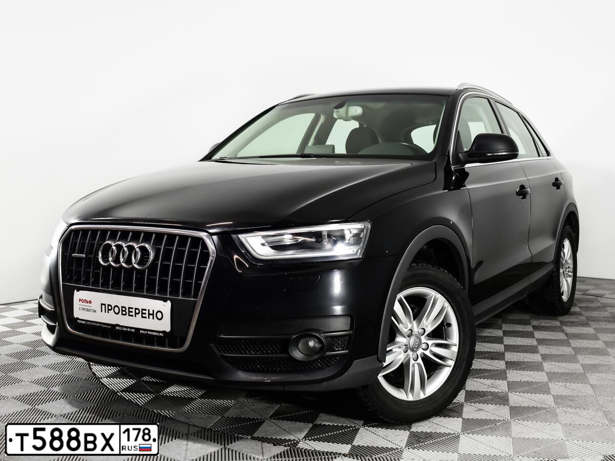 Фото автомобиля AUDI Q3, 2011 — госномер К545УВ178. Цвет: ЧЕРНЫЙ