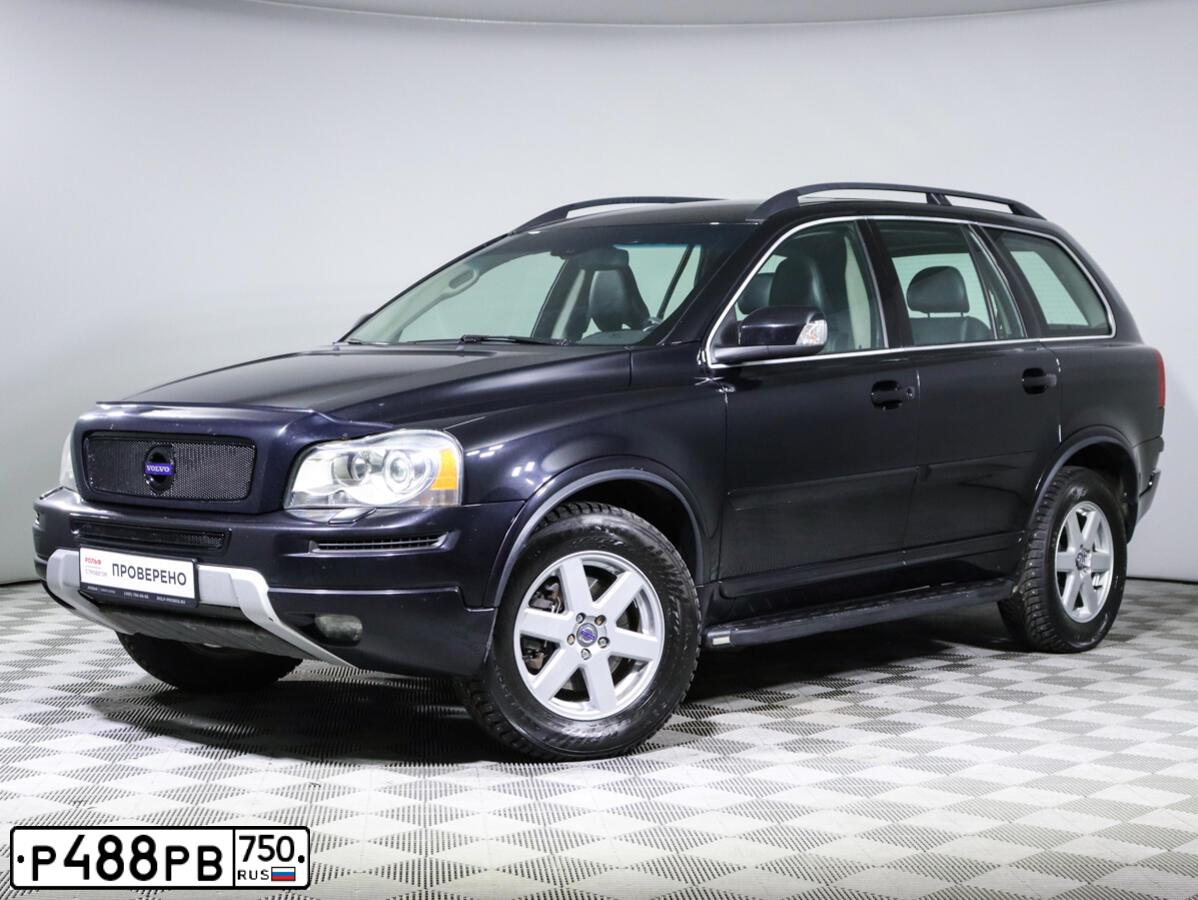 Фото автомобиля VOLVO XC90, 2012 — госномер Р488РВ750. Цвет: ЧЕРНЫЙ