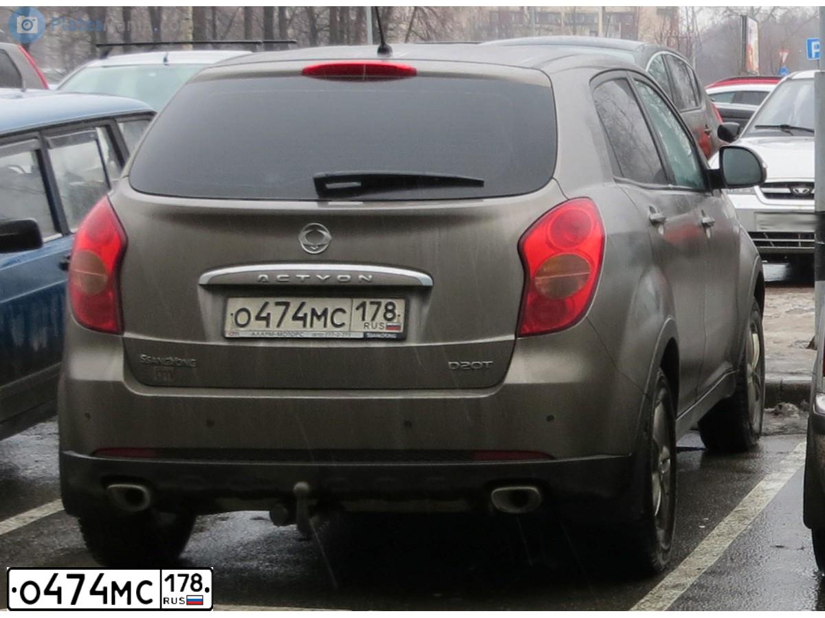 Фото автомобиля SSANGYONG ACTYON, 2013 — госномер Е959АМ147. Цвет: ТЕМНО-СЕРЫЙ