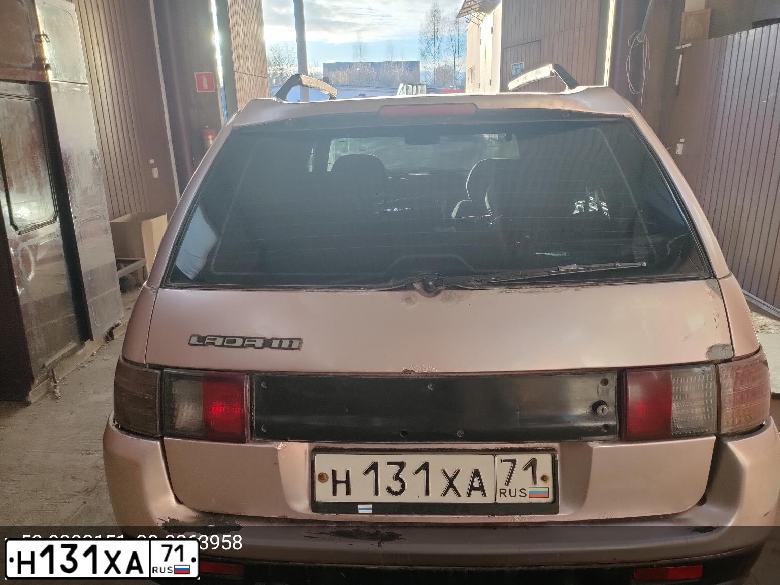 Фото автомобиля LADA 2111, 2000 — госномер Н131ХА71. Цвет: БЕЖЕВО-РОЗОВЫЙ