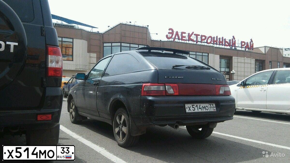 Фото автомобиля LADA 2112, 2008 — госномер М585КК33. Цвет: ГРАФИТОВЫЙ М ЕТАЛИК