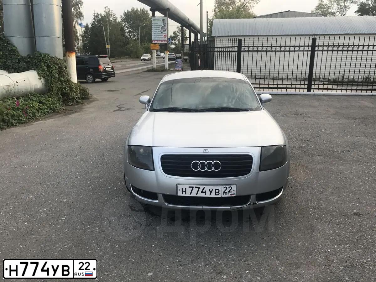 Фото автомобиля AUDI TT, 1999 — госномер Н774УВ22. Цвет: БЕЛЫЙ(СЕРЕБРИСТЫЙ