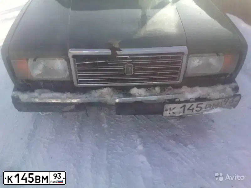 Фото автомобиля LADA 2107, 1997 — госномер К145ВМ93. Цвет: ЗЕЛЕНЫЙ
