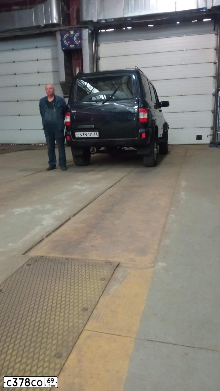 Фото автомобиля UAZ Z 3163 PATRIOT, 2013 — госномер С378СО69. Цвет: АВАНТЮРИН МЕТАЛЛИК