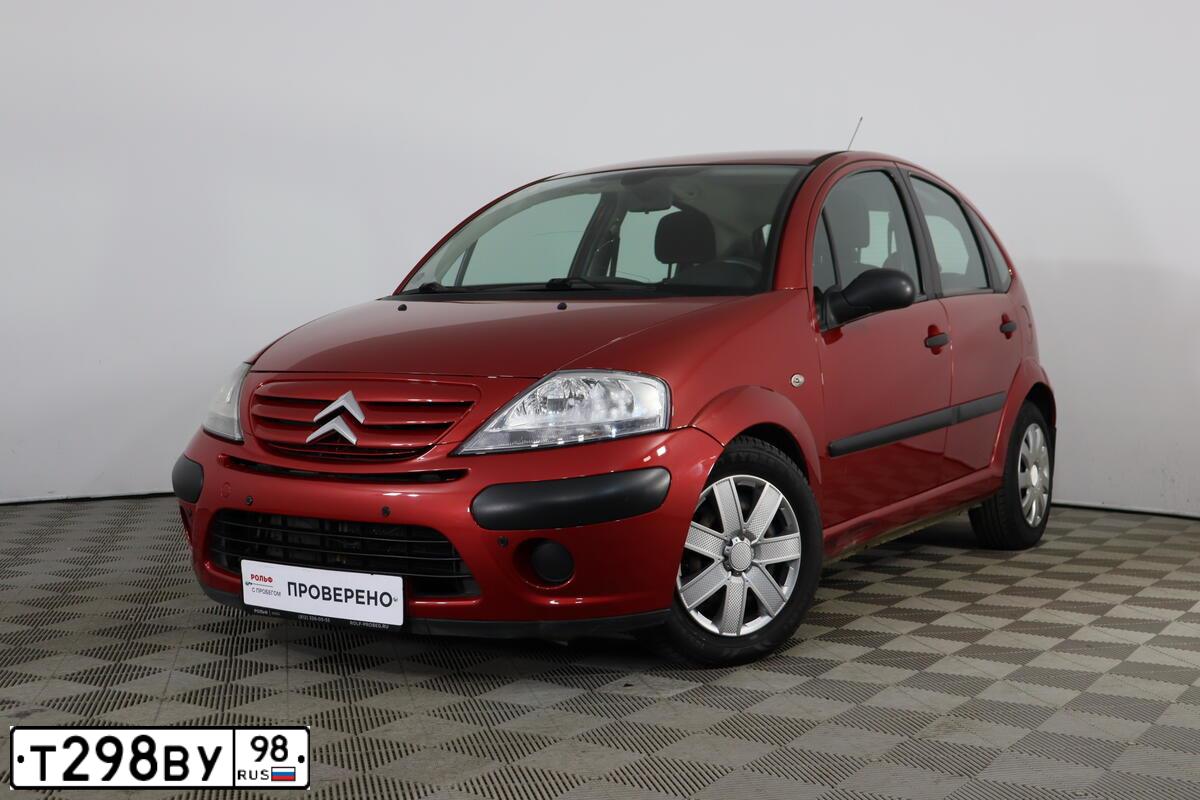 Фото автомобиля CITROEN C3 PICASSO, 2008 — госномер С363АР198. Цвет: Красный