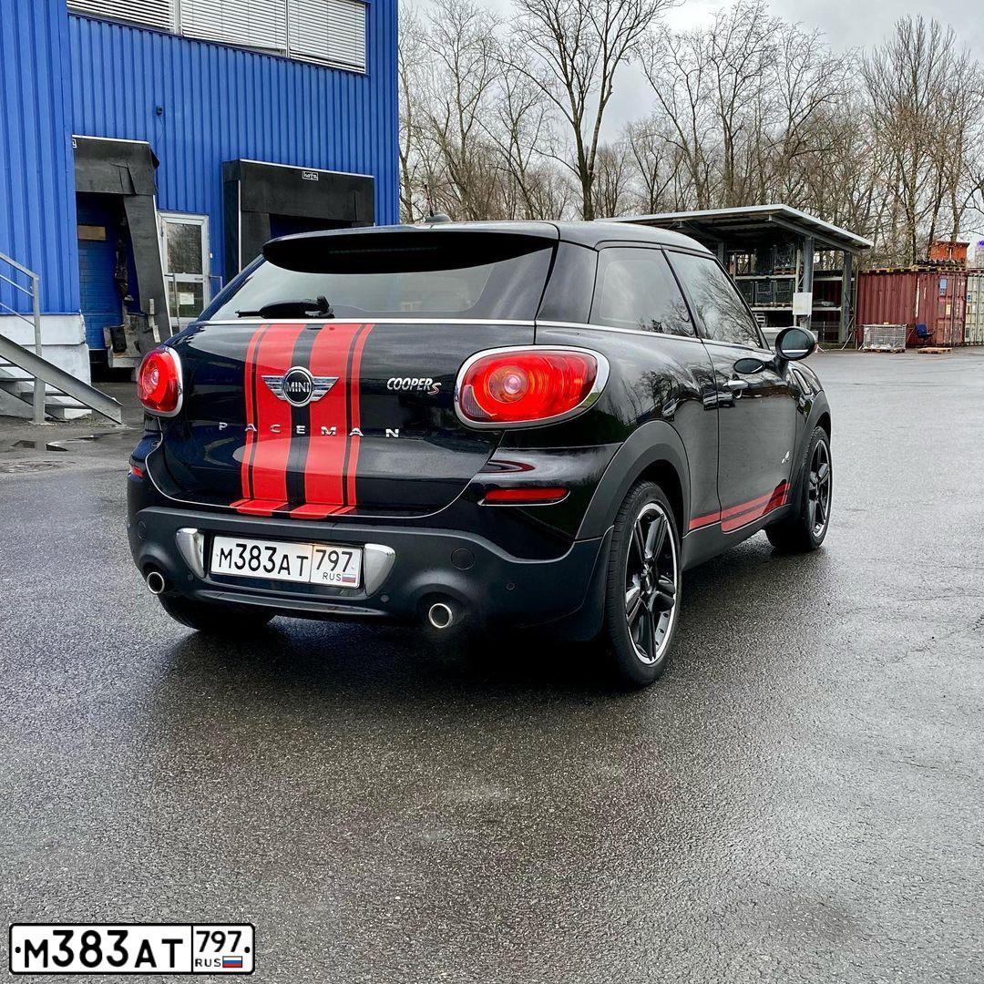 Фото автомобиля MINI MINI, 2013 — госномер В286НА799. Цвет: ЧЕРНЫЙ
