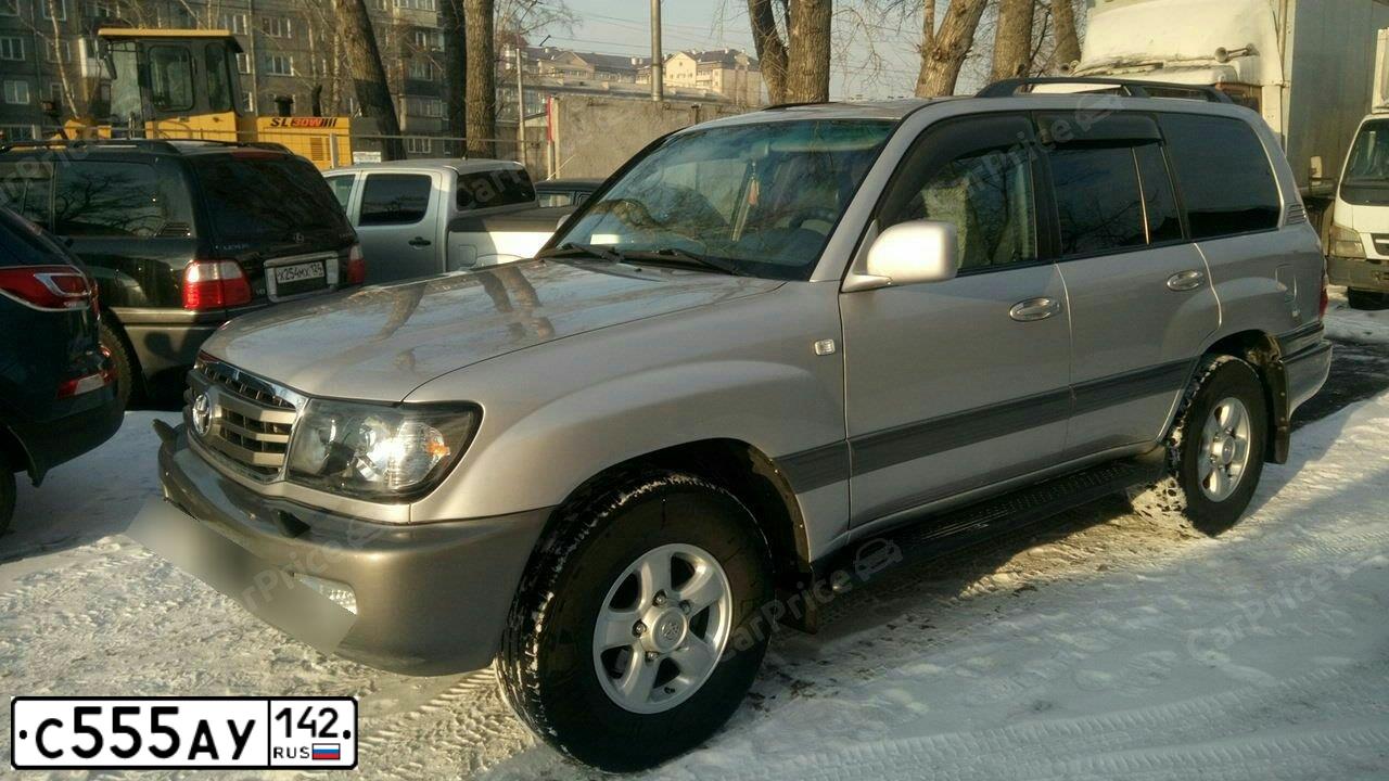Фото автомобиля TOYOTA LANDCRUISER 200, 2008 — госномер Е243СА154. Цвет: ЧЕРНЫЙ