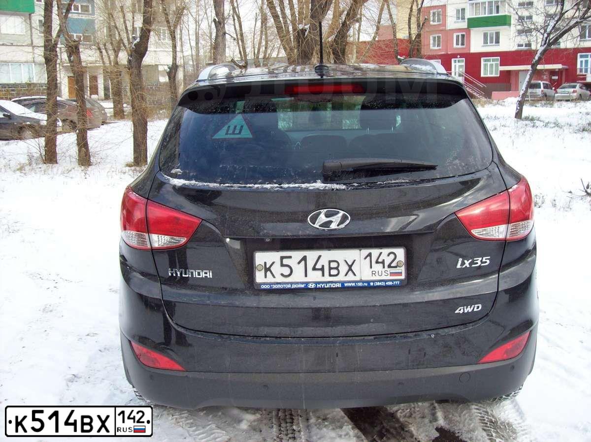 Фото автомобиля HYUNDAI IX35, 2012 — госномер К514ВХ142. Цвет: ЧЕРНЫЙ