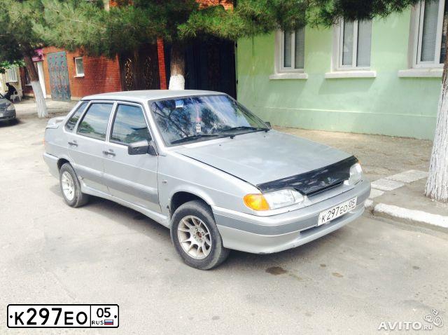 Фото автомобиля LADA 2115 SAMARA, 2004 — госномер К297ЕО05. Цвет: СЕРЕБРИСТЫЙ