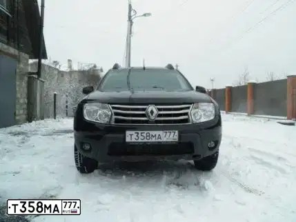Фото автомобиля RENAULT DUSTER, 2014 — госномер А551МТ763. Цвет: ЧЕРНЫЙ
